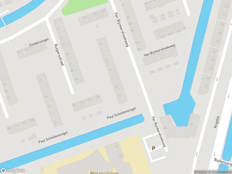 Ambulance met grote spoed naar de Van Bijnkershoekweg in Rotterdam