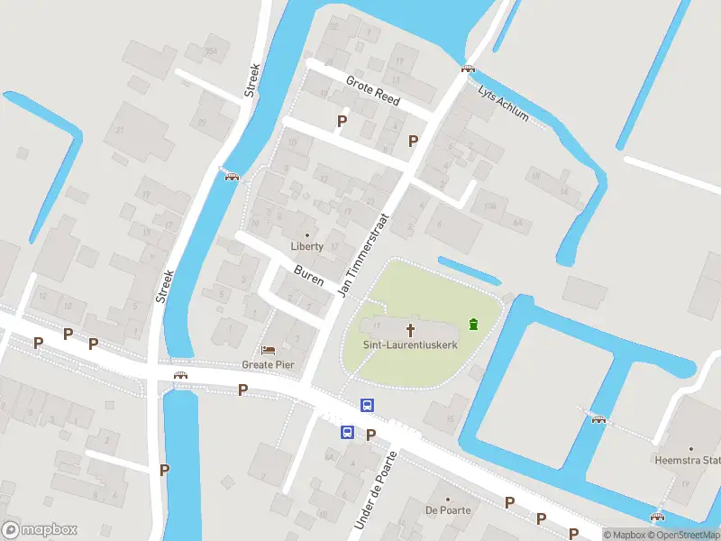 Brandweer met grote spoed naar de Jan Timmerstraat in Kimswerd vanwege gebouwbrand