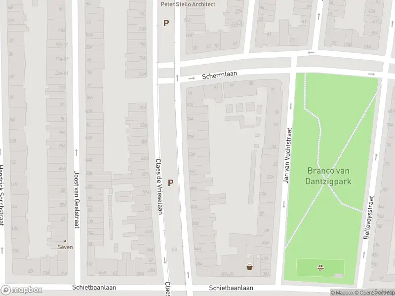 Politie naar de Middellandplein in Rotterdam