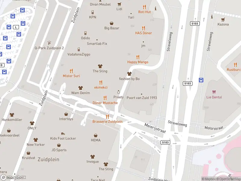 Brandweer met gepaste spoed naar de Meierijstraat in Rotterdam vanwege afgaan automatisch brandalarm