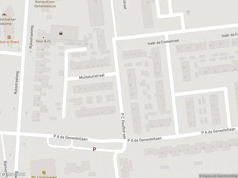 112 melding Ambulance met gepaste spoed naar de P C Hooftstraat in Hellevoetsluis