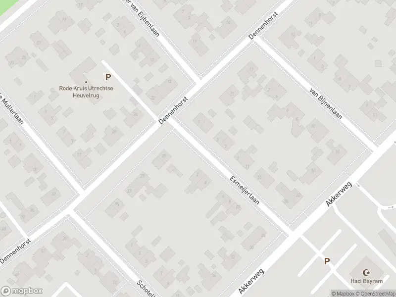 Brandweer met grote spoed naar de Esmeijerlaan in Driebergen-Rijsenburg vanwege gebouwbrand