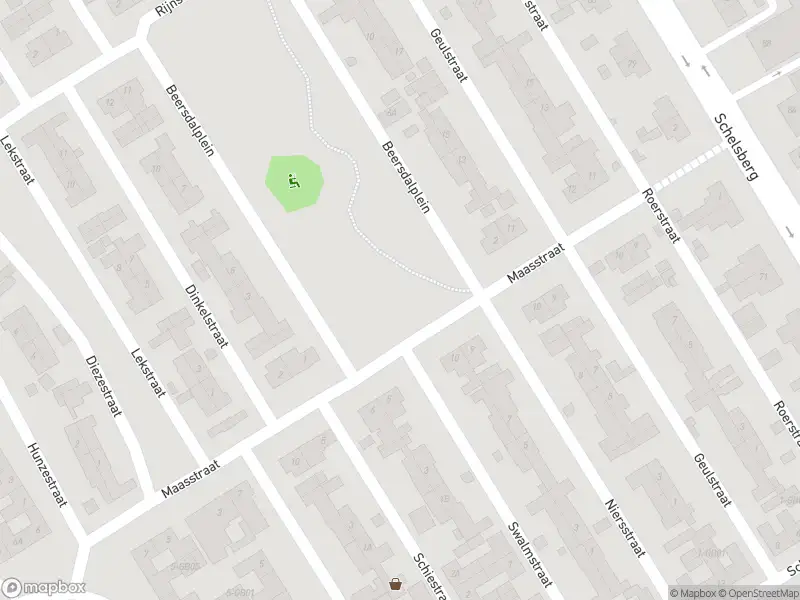 Brandweer met gepaste spoed naar de Beersdalplein in Heerlen