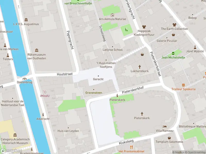 Brandweer met gepaste spoed naar de Gerecht in Leiden