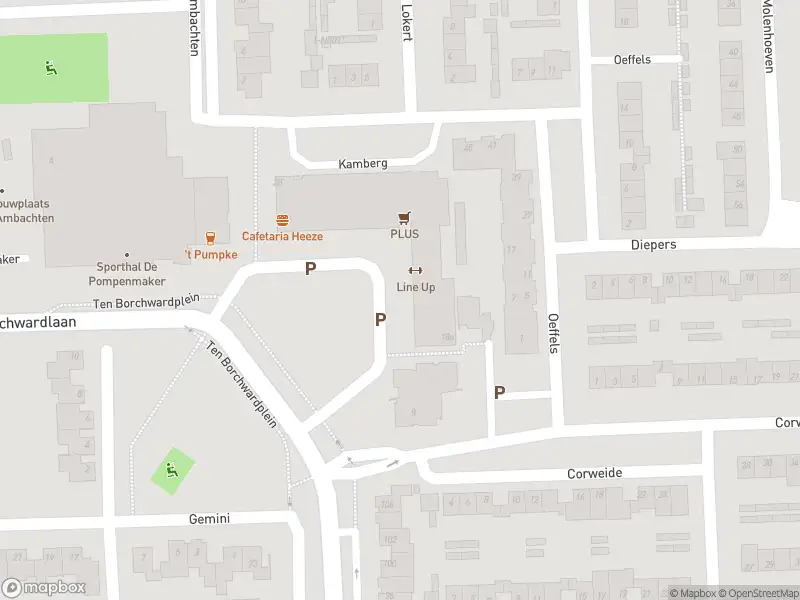 Brandweer met grote spoed naar de ten Borchwardplein in Heeze vanwege reanimatie