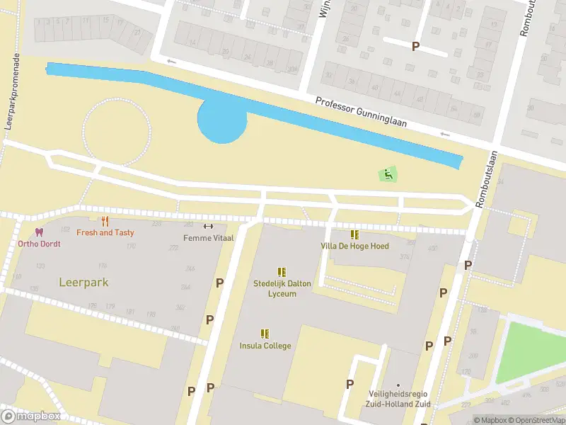 Brandweer met gepaste spoed naar de Prof. Kohnstammlaan in Dordrecht