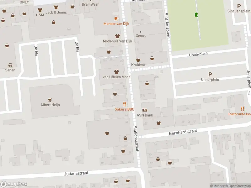 Brandweer met grote spoed naar de Vredesplein in Waalwijk vanwege gebouwbrand