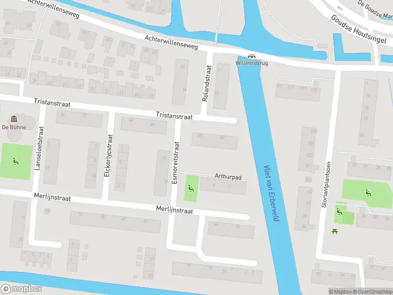 Ambulance met gepaste spoed naar de Merlijnstraat in Gouda