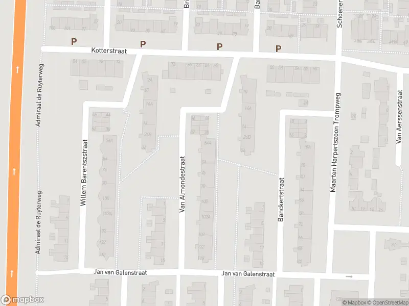 Ambulance met gepaste spoed naar de Van Almondestraat in Dordrecht