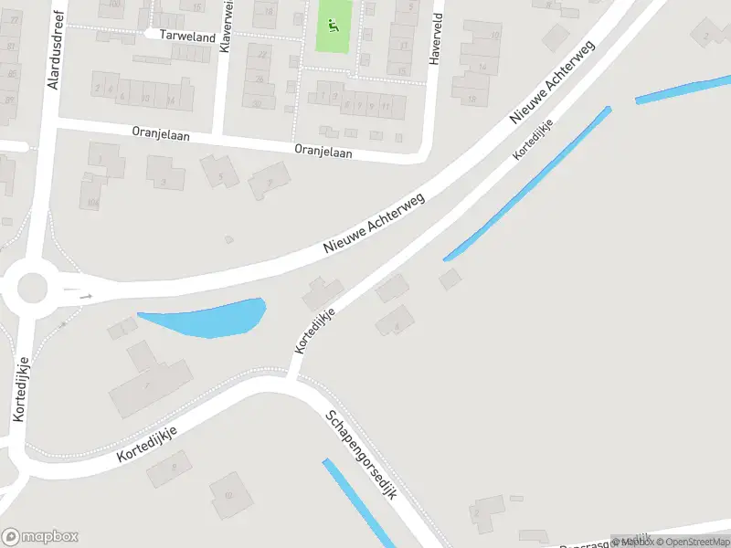 Ambulance met grote spoed naar de Kortedijkje in Rockanje