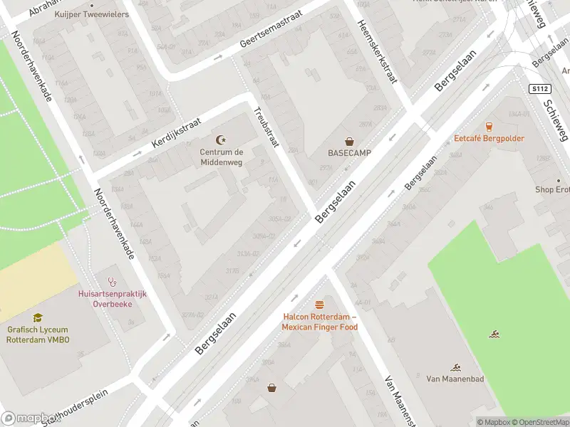 112 melding Ambulance met grote spoed naar de Bergselaan in Rotterdam