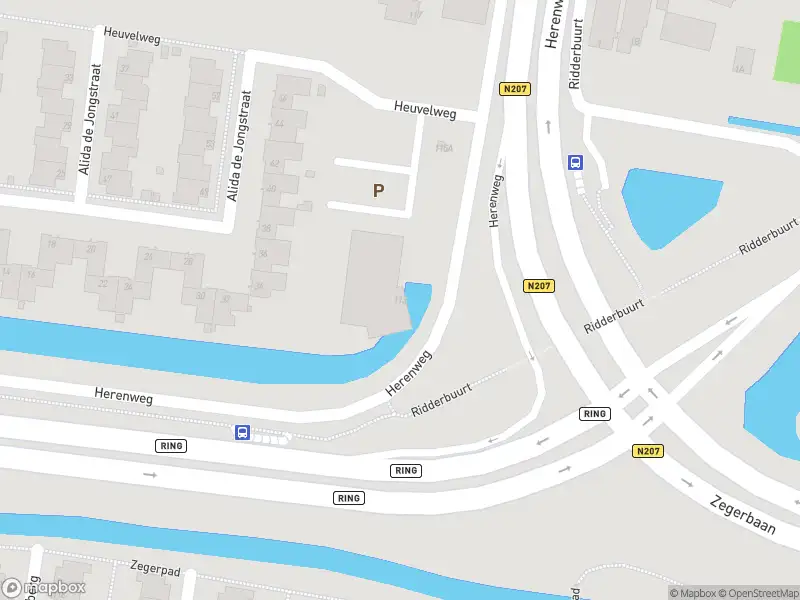 Ambulance met grote spoed naar de Herenweg in Alphen aan den Rijn