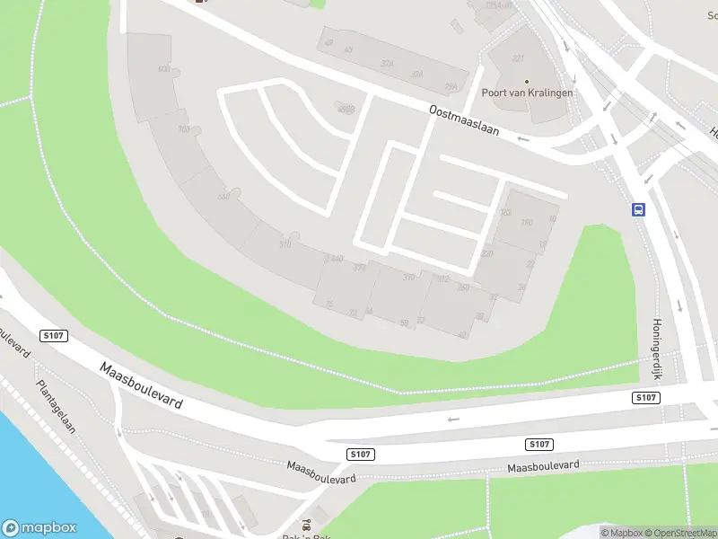 Besteld ambulance vervoer naar de Oostmaaslaan in Rotterdam