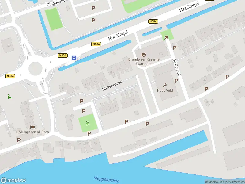 Brandweer met grote spoed naar de Zomerdijk in Zwartsluis vanwege middelgrote brand