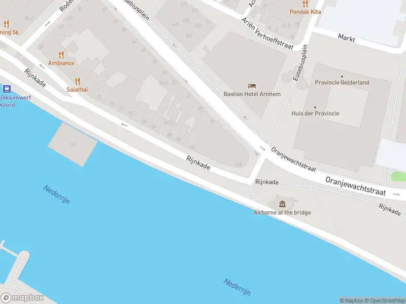 112 melding Anonieme overlastmelding Rijnkade in Arnhem gesloten