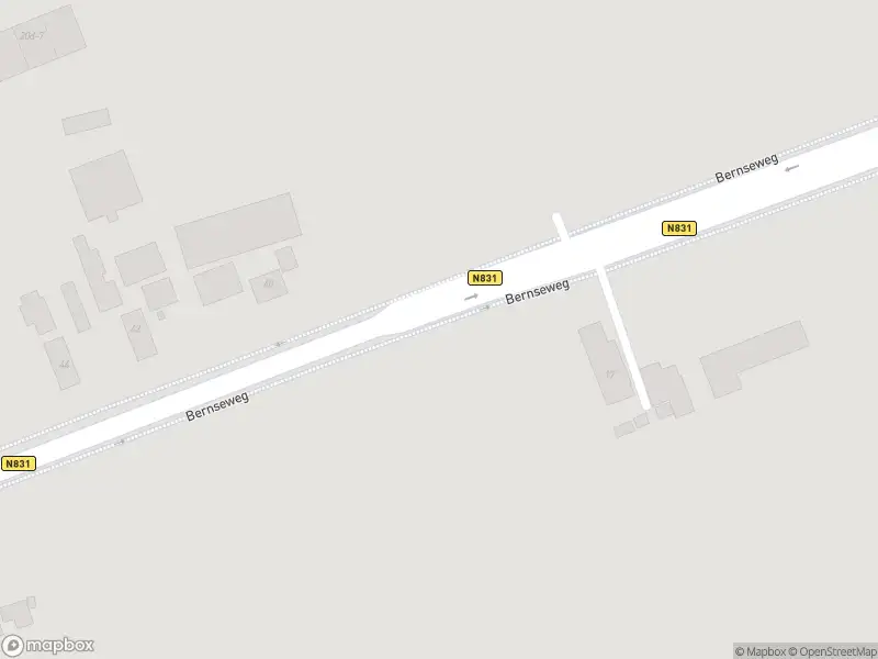 Politie naar de Bernseweg in Well vanwege aanrijding met letsel