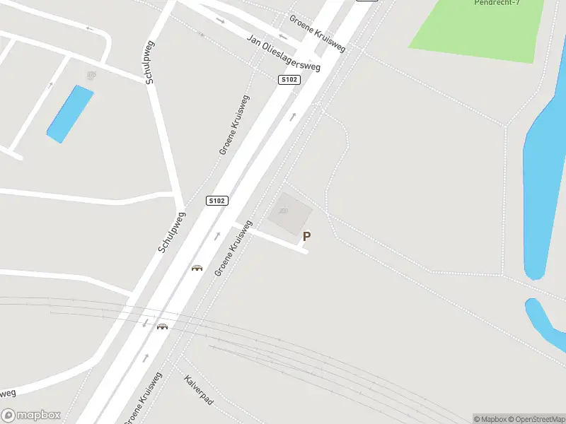 Ambulance met gepaste spoed naar de Nieuw-Vossemeerweg in Rotterdam