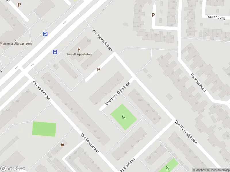 Ambulance naar de Evert van Dijkstraat in Beverwijk