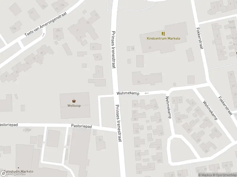 Politie naar de Prinses Irenestraat in Markelo vanwege aanrijding met letsel