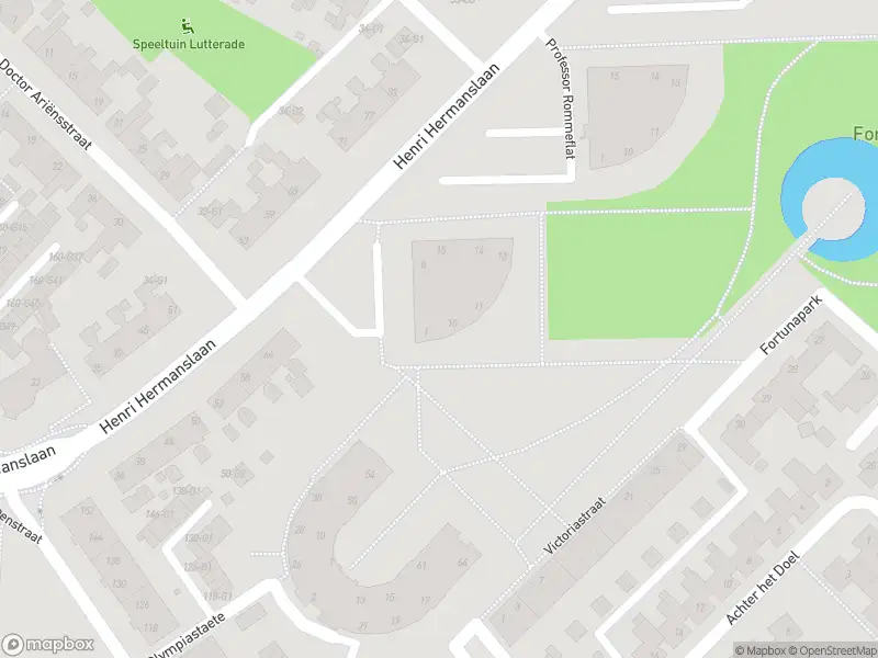 Brandweer met grote spoed naar de Prof. Oudflat in Geleen vanwege gebouwbrand