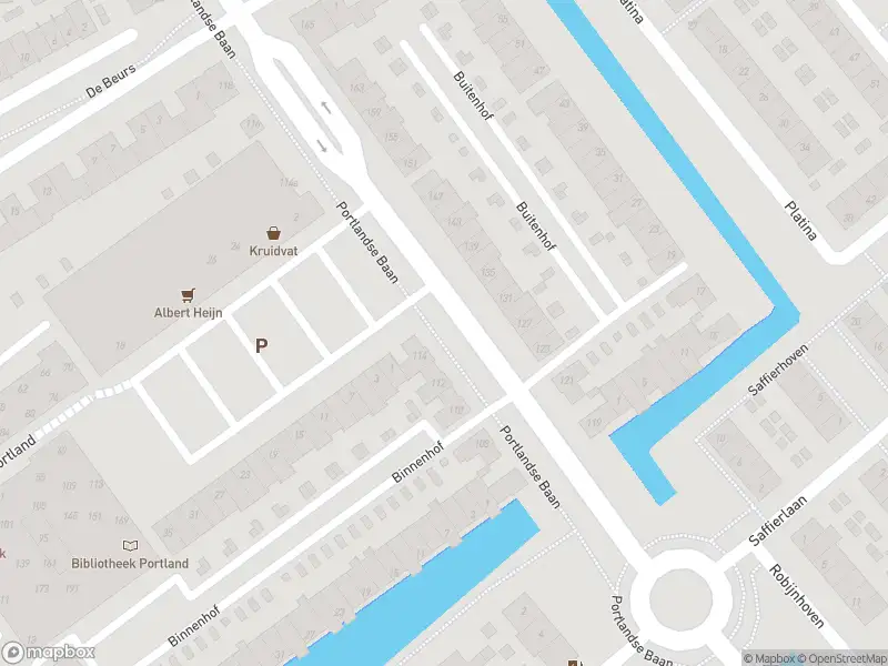 Politie naar de Portlandse Baan in Rhoon vanwege ongeval met letsel