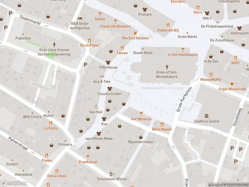 Brandweer met grote spoed naar de Grote Kerkplein in Zwolle
