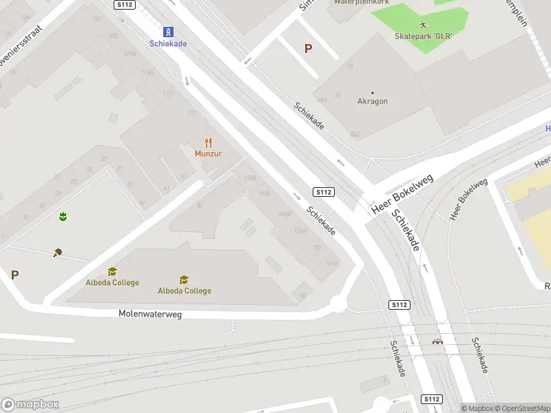 112 melding Ambulance met gepaste spoed naar de Schiekade in Rotterdam