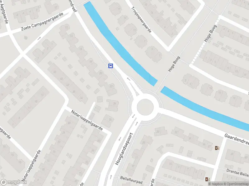 Brandweer met gepaste spoed naar de Coelhorsterappelgaarde in Amersfoort vanwege waarnemen gaslucht