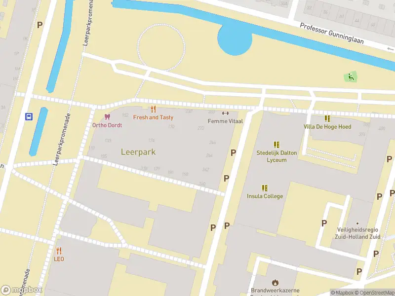 Ambulance met gepaste spoed naar de Leerparkpromenade in Dordrecht