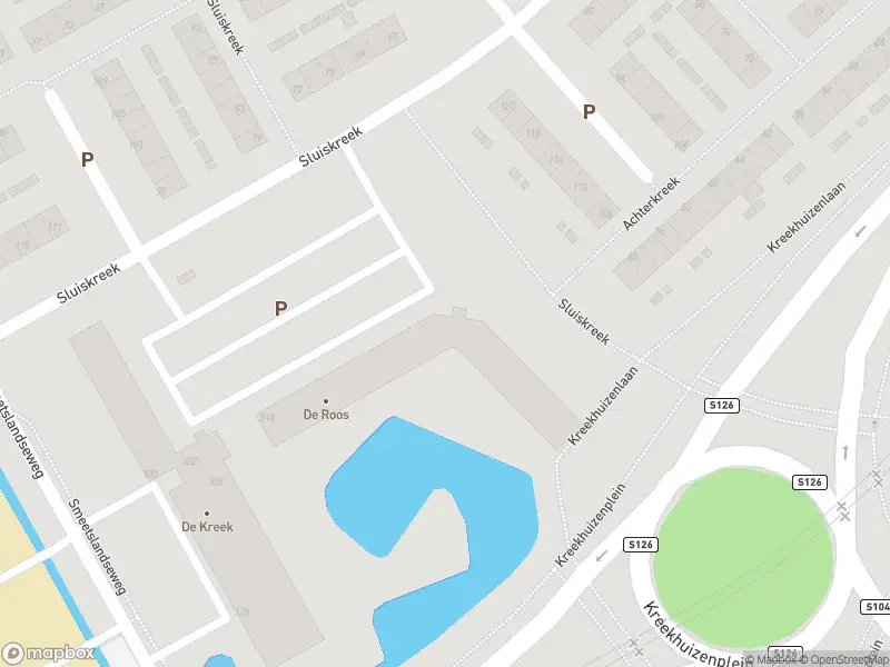 Ambulance met grote spoed naar de Sluiskreek in Rotterdam