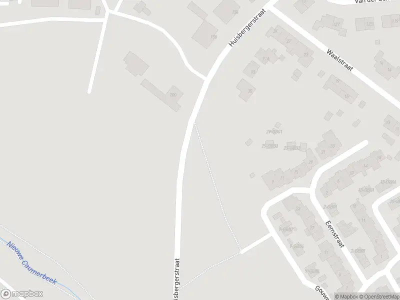 Brandweer en politie met grote spoed naar de Geulstraat in Heerlen vanwege waarnemen gaslucht