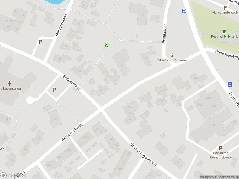 Brandweer met gepaste spoed naar de Korte Kerkweg in Rouveen