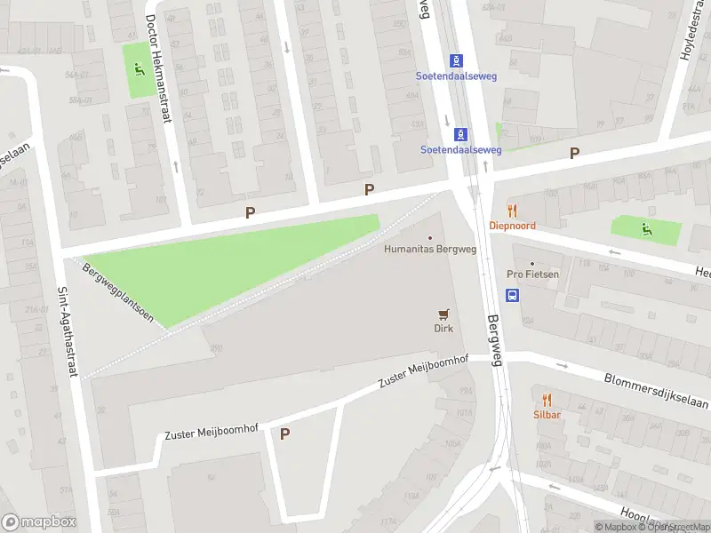 Ambulance met grote spoed naar de Bergwegplantsoen in Rotterdam