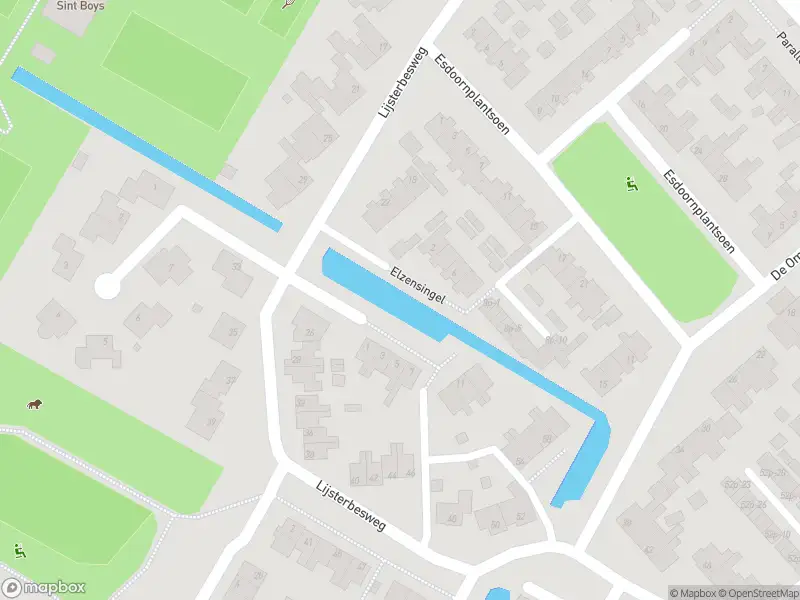 Ambulance met gepaste spoed naar de Elzensingel in Sint Maarten