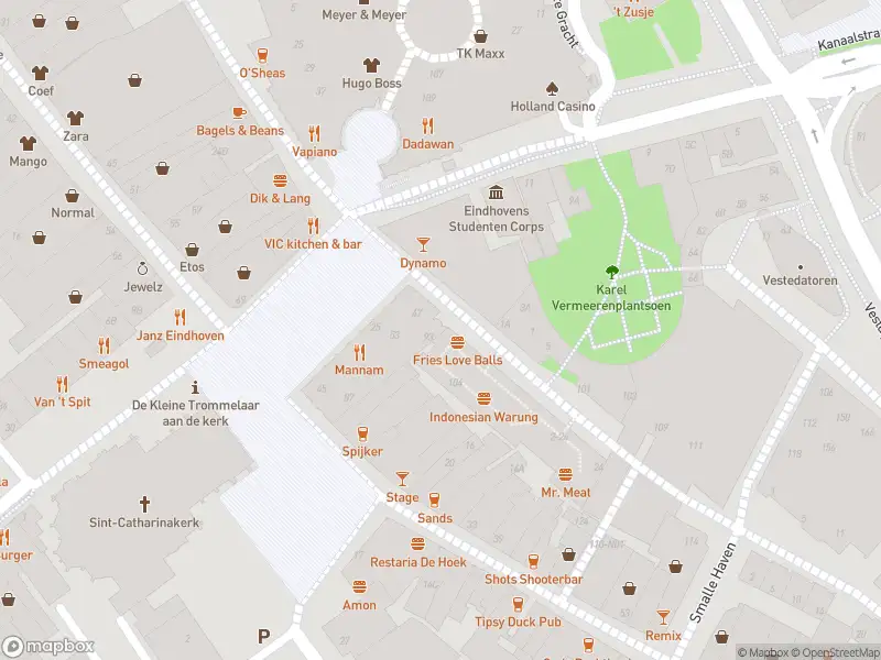 Politie naar de Stratumseind in Eindhoven vanwege steekincident
