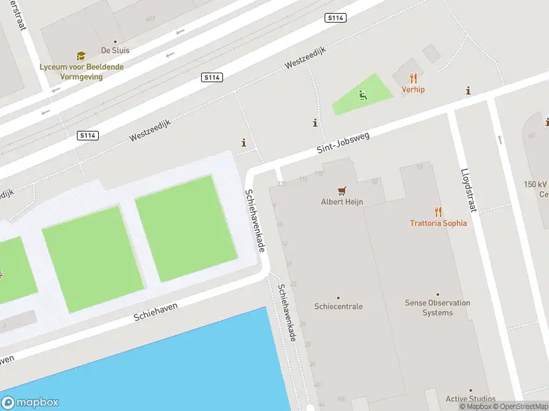 Brandweer met gepaste spoed naar de Schiehavenkade in Rotterdam vanwege afgaan automatisch brandalarm