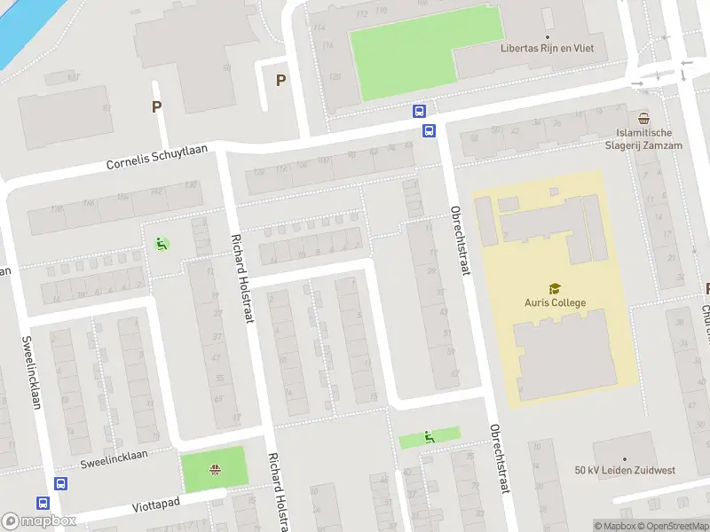 Ambulance met grote spoed naar de Johannes Verhulststraat in Leiden