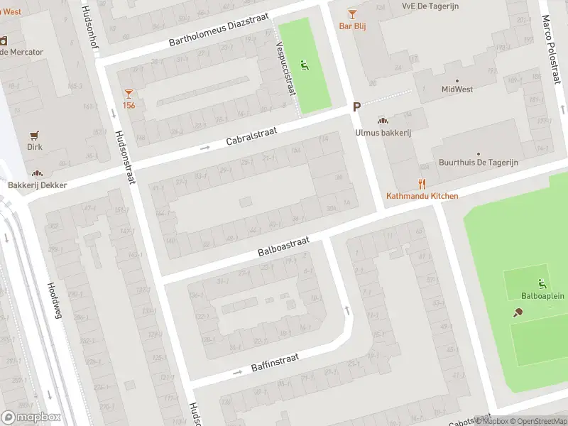 Brandweer met grote spoed naar de Bartholomeus Diazstraat in Amsterdam