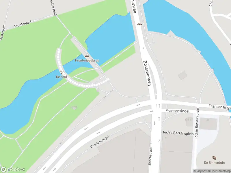 Brandweer met grote spoed naar de Frontensingel in Maastricht vanwege voertuigbrand