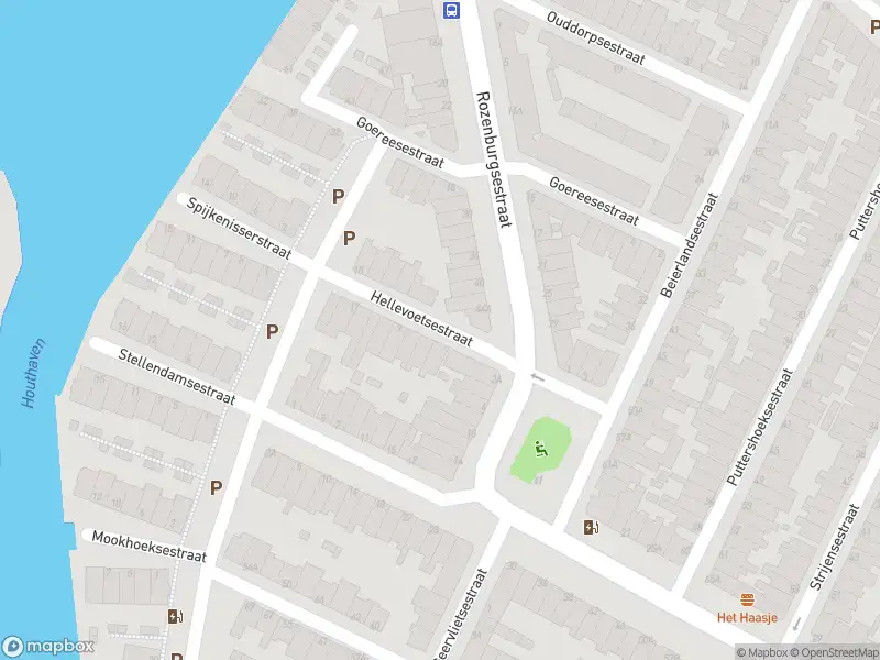 Ambulance met grote spoed naar de Hellevoetsestraat in Schiedam