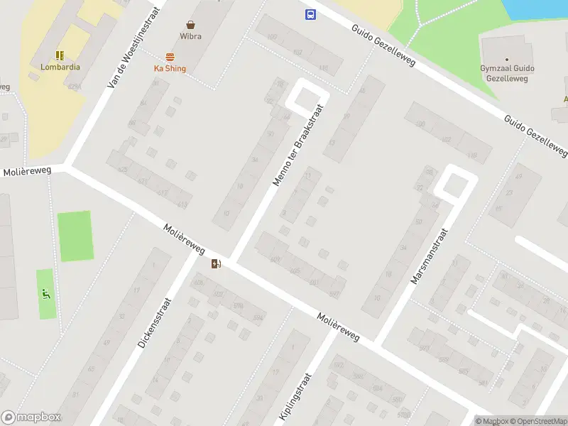 Ambulance met grote spoed naar de Menno ter Braakstraat in Rotterdam