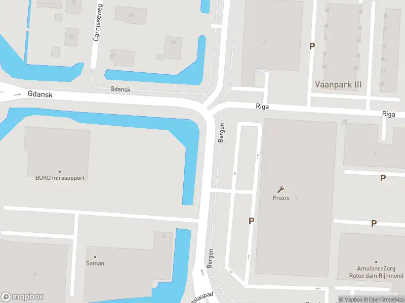 Politie naar de Bergen in Barendrecht vanwege ongeval met letsel