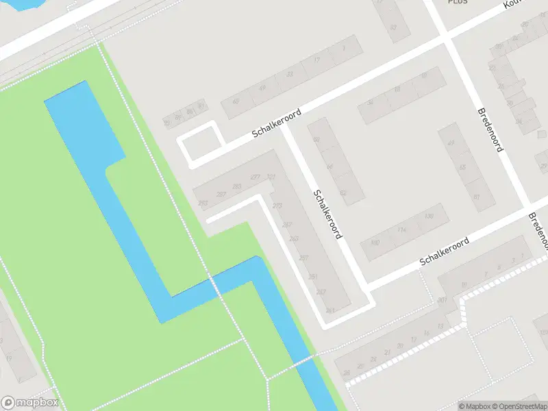 Ambulance met grote spoed naar de Schalkeroord in Rotterdam