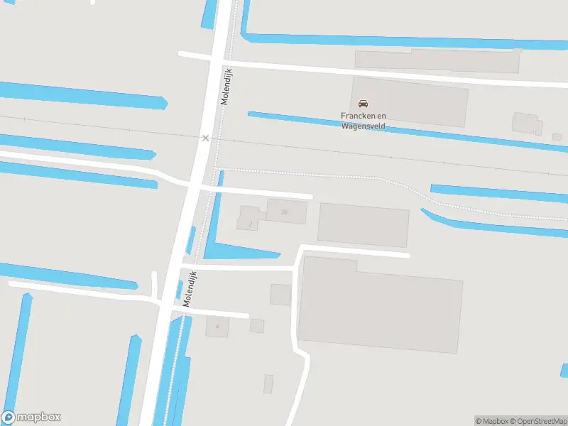 Brandweer met gepaste spoed naar de Molendijk in Nieuwerbrug aan den Rijn