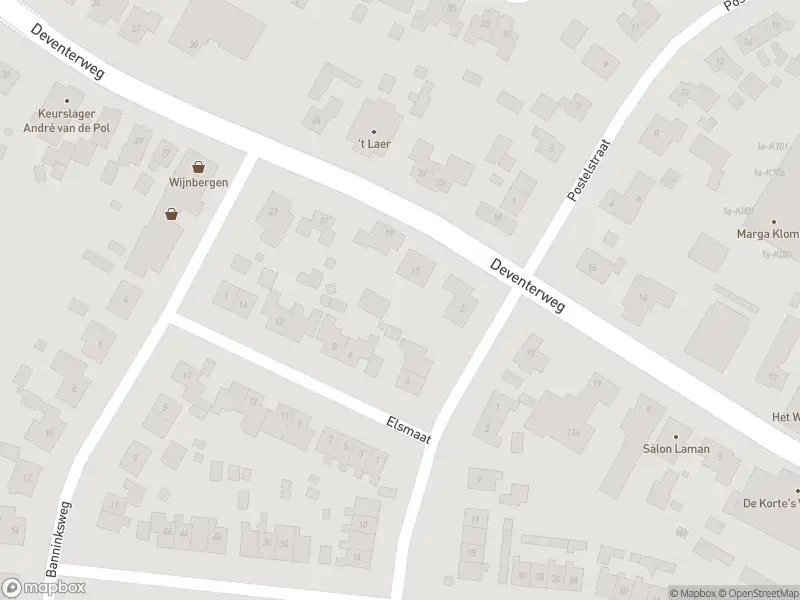 Politie naar de Deventerweg in Laren vanwege aanrijding met letsel