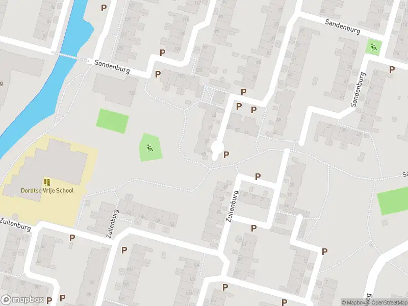 Ambulance met gepaste spoed naar de Sandenburg in Dordrecht