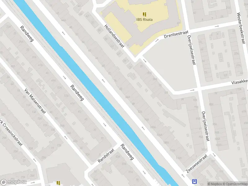 Ambulance met grote spoed naar de Randweg in Rotterdam