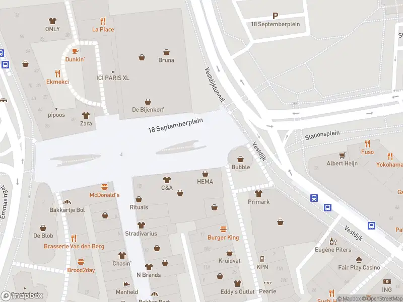 Politie naar de 18 Septemberplein in Eindhoven