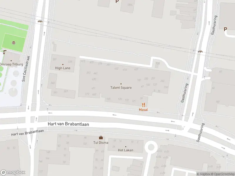 Anonieme overlastmelding Talent Square in 5038LZ Tilburg