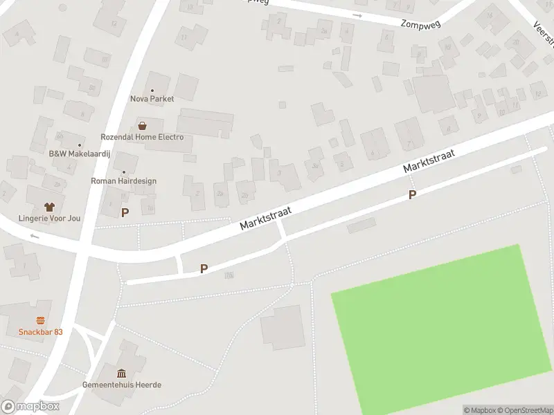 Brandweer met gepaste spoed naar de Marktstraat in Heerde vanwege een buitenbrand